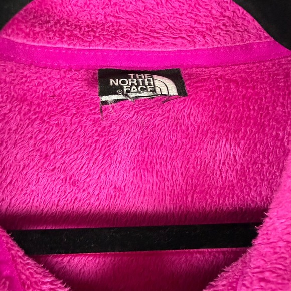The North Face Girls Kids Pink Fleece Zip Up Jacket Size XL See Description - Picture 2 of 7